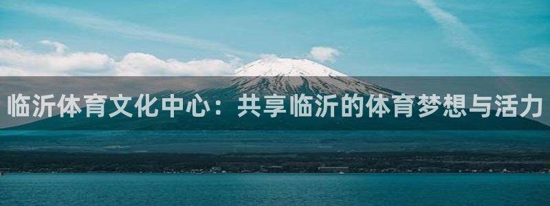 德国MK体育官方正版app集团:临沂体育文化中心:共享临沂的